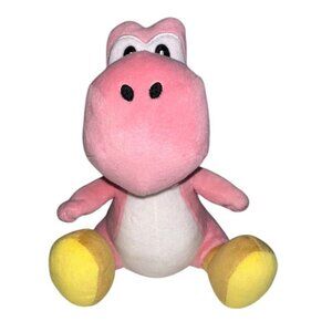 Super Mario Bros. Yoshi Pink 8" Plush Little Buddy Stuffed Toy 2019